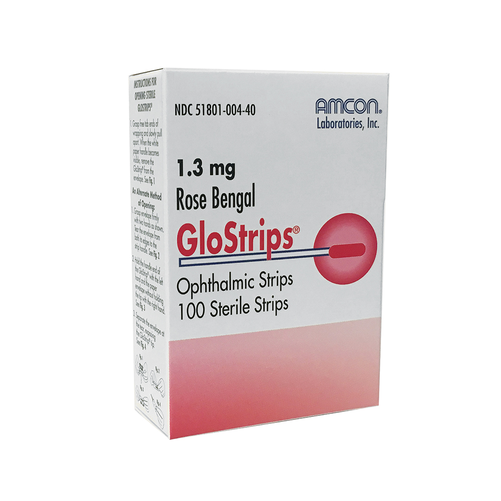 Ophthalmic Rose Bengal GloStrips